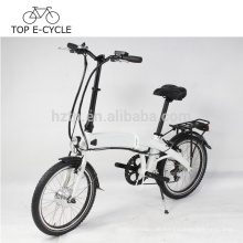 Neues Design Mini faltbares Elektrofahrrad 20 Zoll 250 W 36 V faltbares E-Bike China